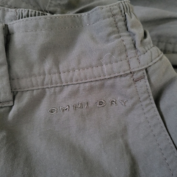 Columbia Omni-Dry GRT Convertible Outdoor Cargo Pants Men's Size L Gray EM8166 - Picture 7 of 12